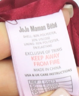 JoJo Maman Bébé Women's Navy Blue Mid-Length Coat