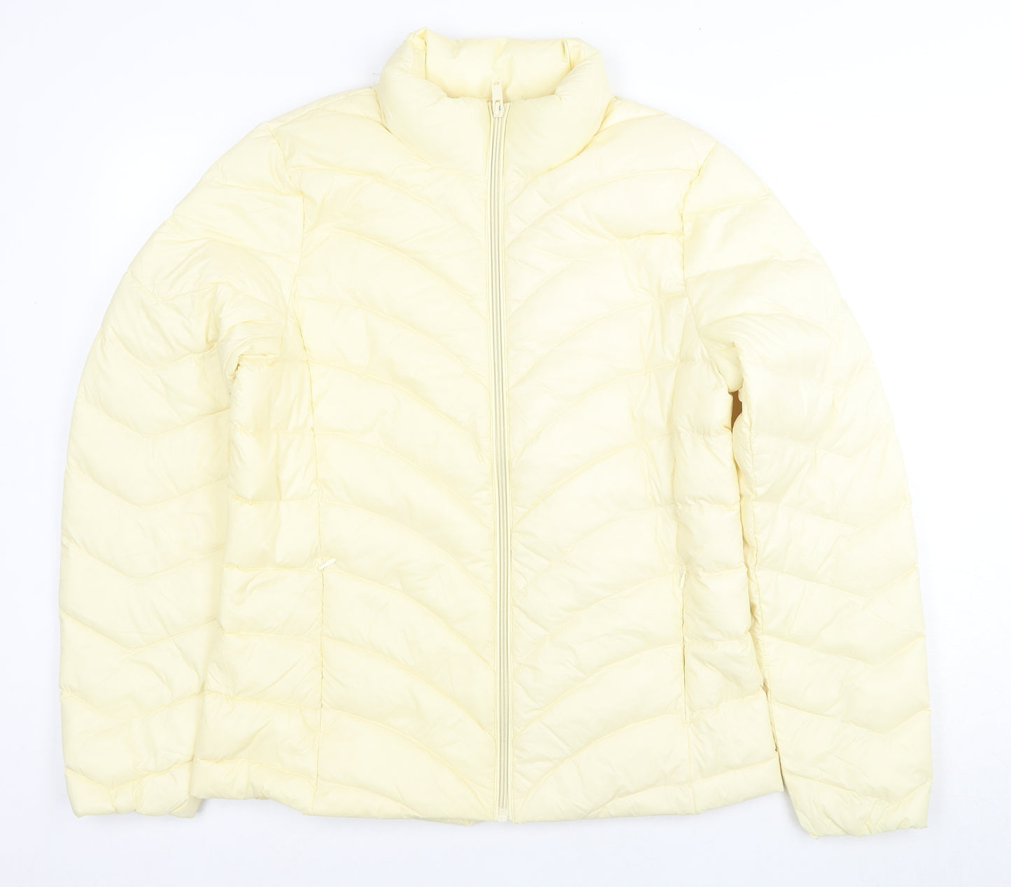 Marks and Spencer Women's Ivory Puffer Jacket Size 12