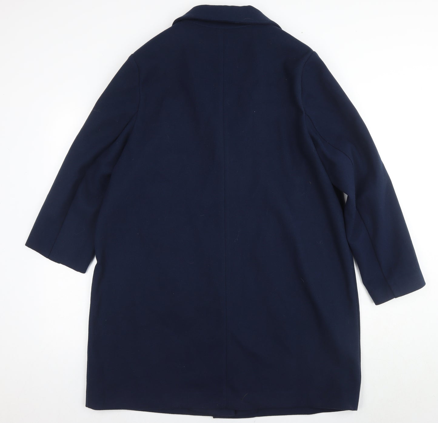 Marks & Spencer Women's Blue Overcoat Size 18