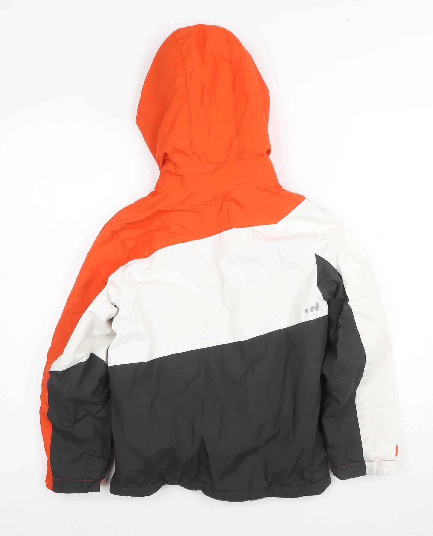 Decathlon Boys Orange Ski Jacket 8 Years