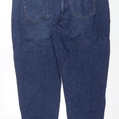 Marks and Spencer Women's Blue Mom Jeans Size 20 Tall
