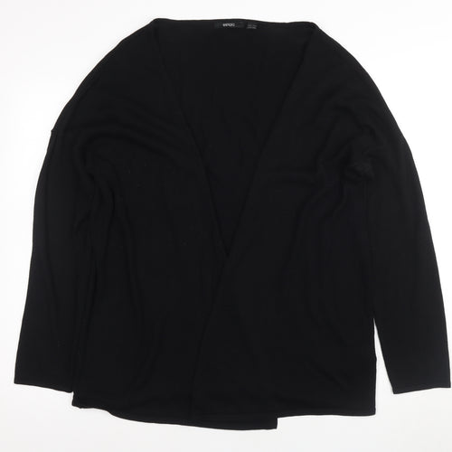 Esmara Women's Black Cardigan Size 18 V-Neck Knit