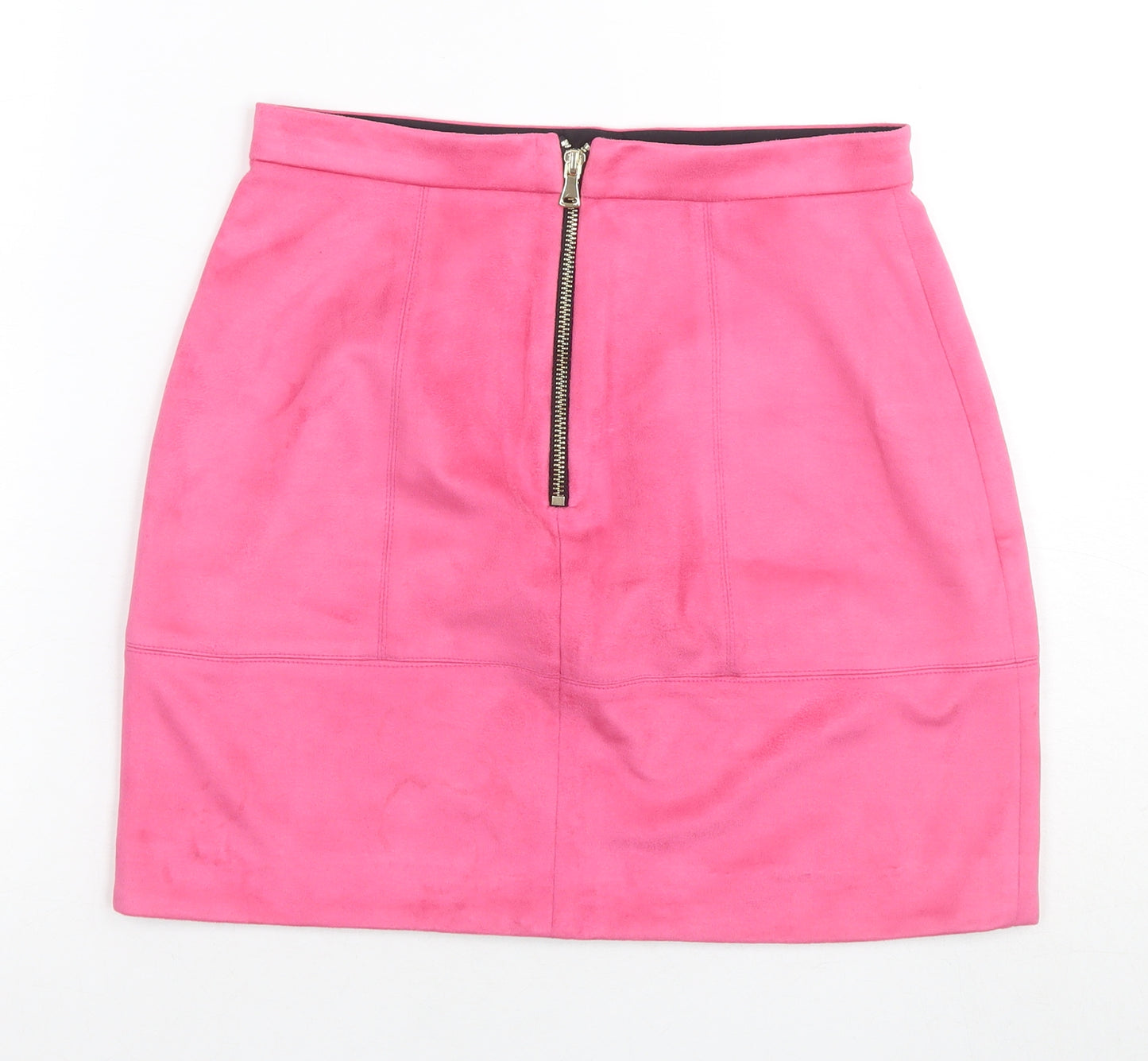 River Island Women's Pink Pencil Skirt Size 8