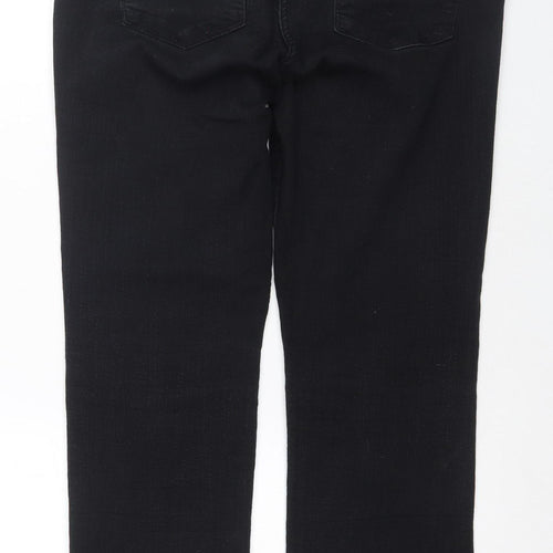 Next Women's Black Straight Jeans, Size 16