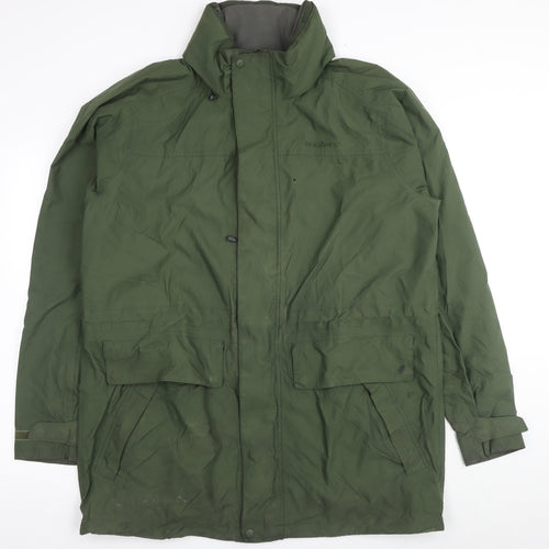 Brasher Men’s Green Jacket Size L Polyamide