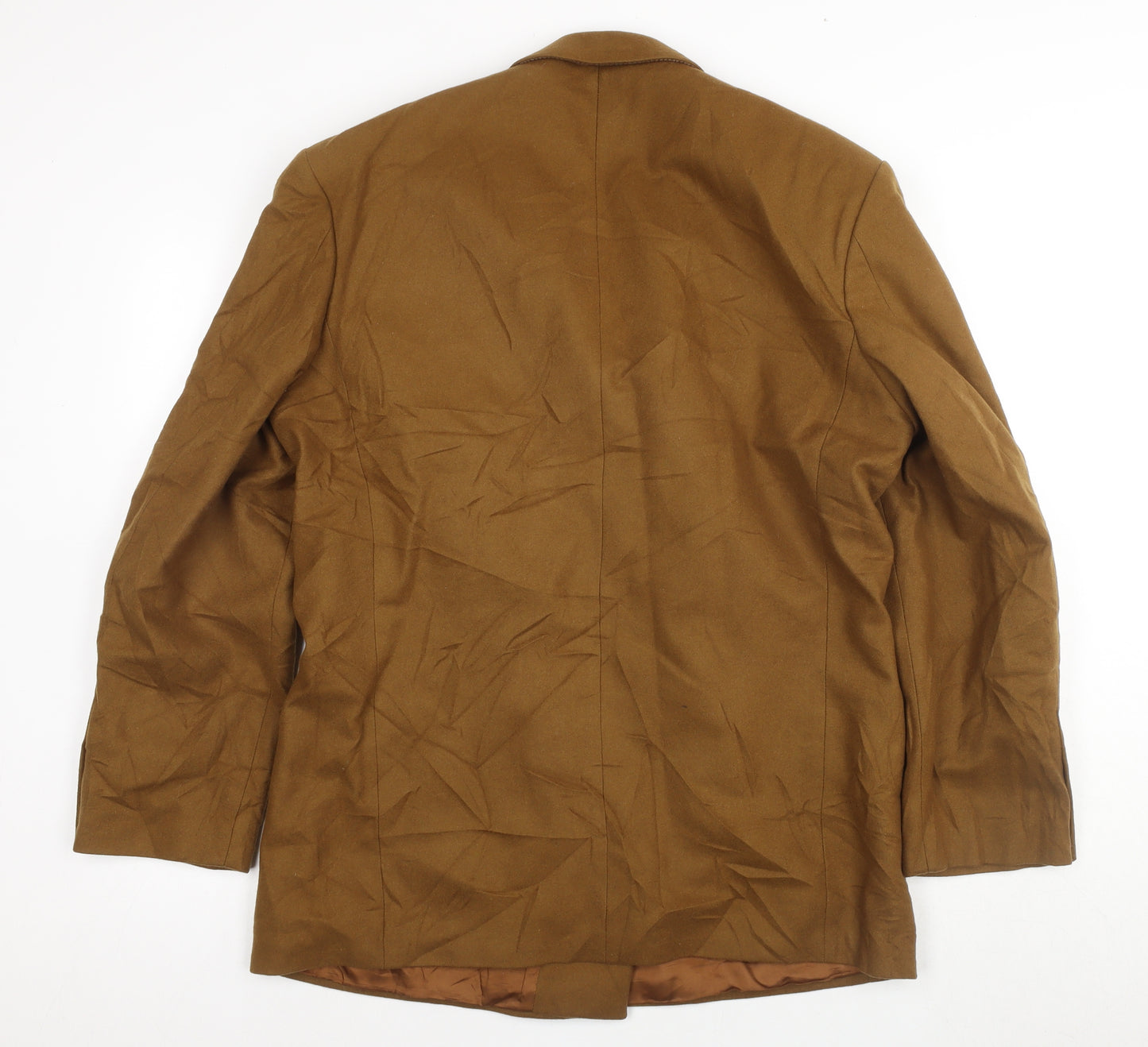 Marks and Spencer Men's Brown Wool Cashmere Blazer 40R