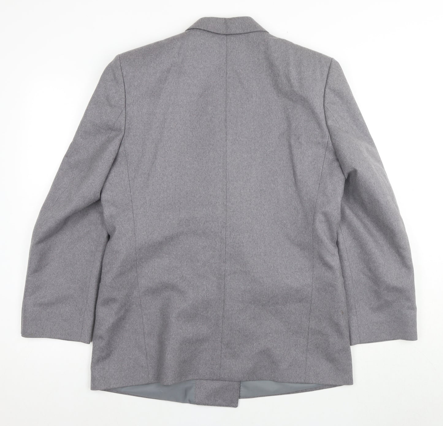 Centaur Men's Grey Double-Breasted Blazer, 38S