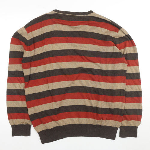 Rocha John Rocha Men's Multicoloured L Striped Pullover