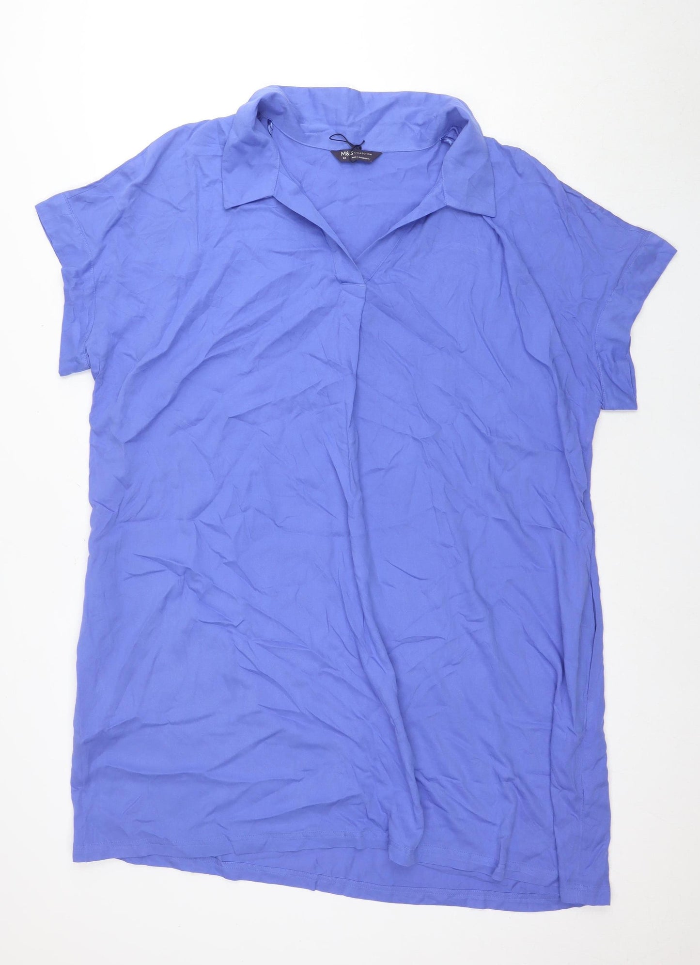 Marks and Spencer Blue Women's Dress Size 18
