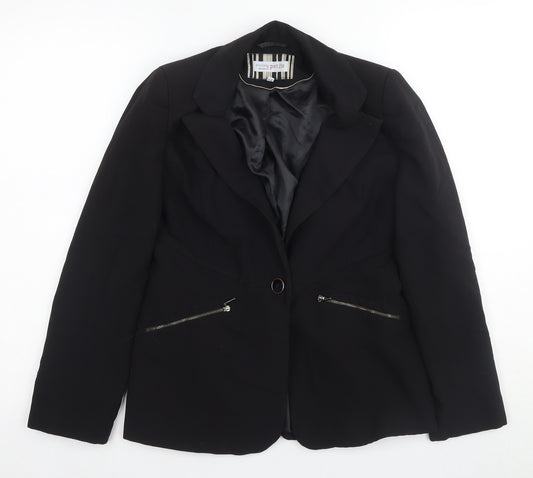 Principles Women's Black Petite Blazer, Size 10