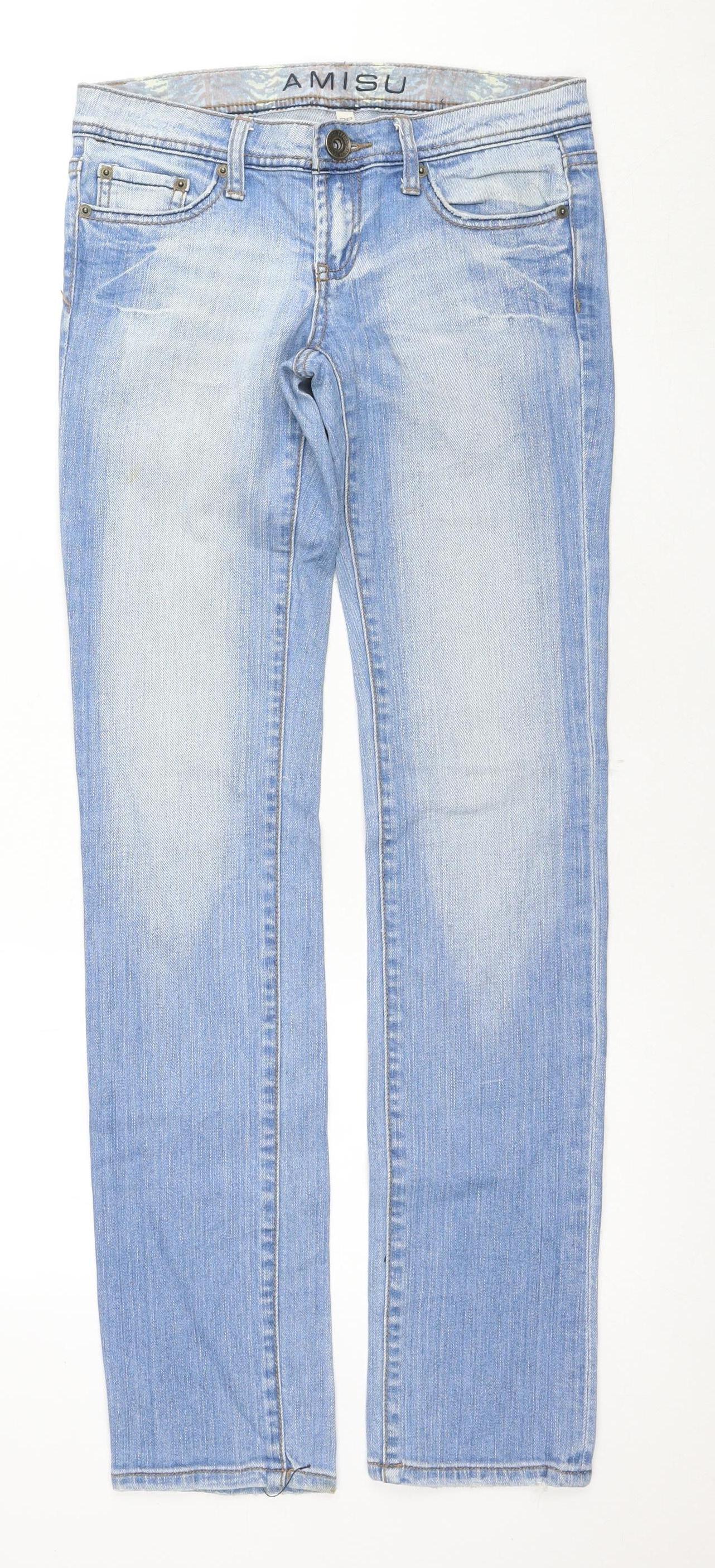 Amisu Women's Blue Skinny Denim Jeans Size 2