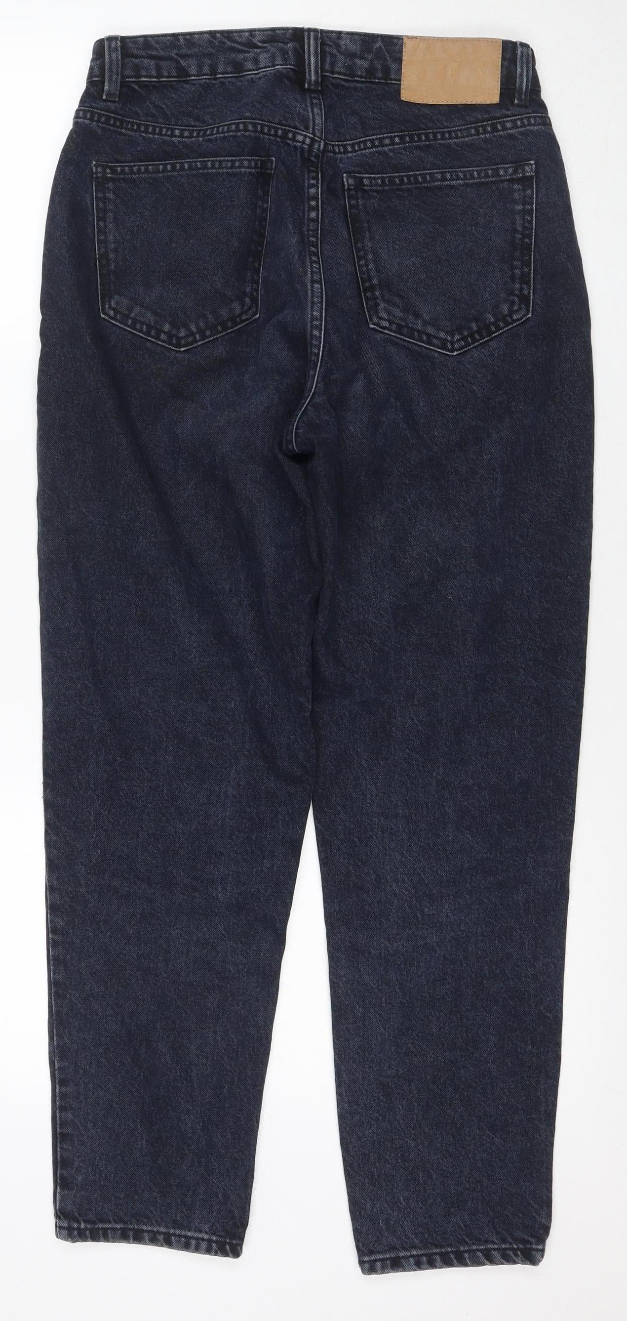 Zara Women's Blue Straight Jeans Size 10