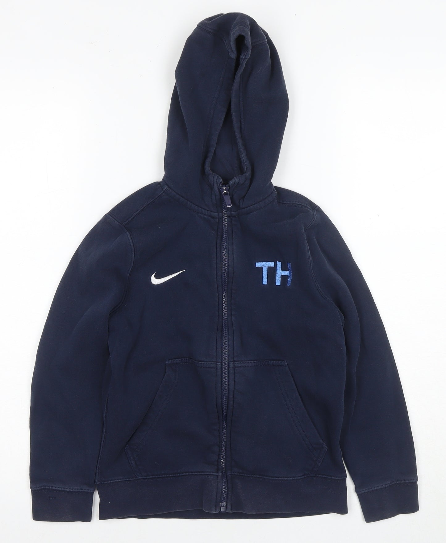 Nike Boys Blue Full Zip Hoodie - Size S
