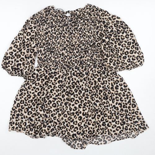 Marks and Spencer Women’s Animal Print Blouse Size 10