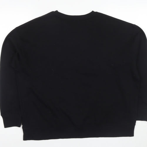New Look Women's Black Pullover Sweatshirt M