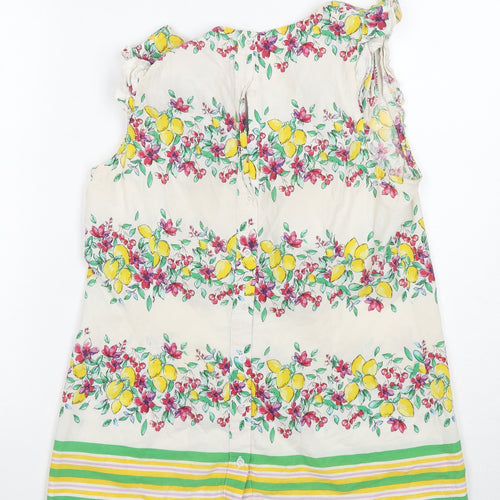 Wallis Women's Multicoloured Floral Blouse Size 10