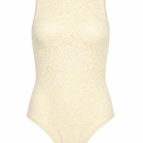 BY SWAN Ivory Lace Bodysuit Women’s S Party