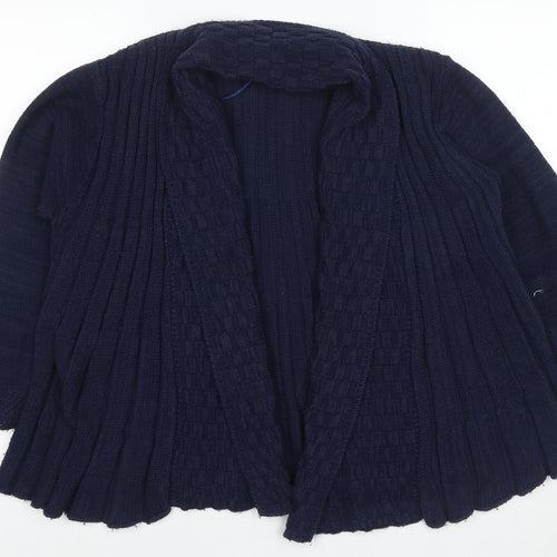 Simply Stock Shop Women's M Blue Knit Cardigan