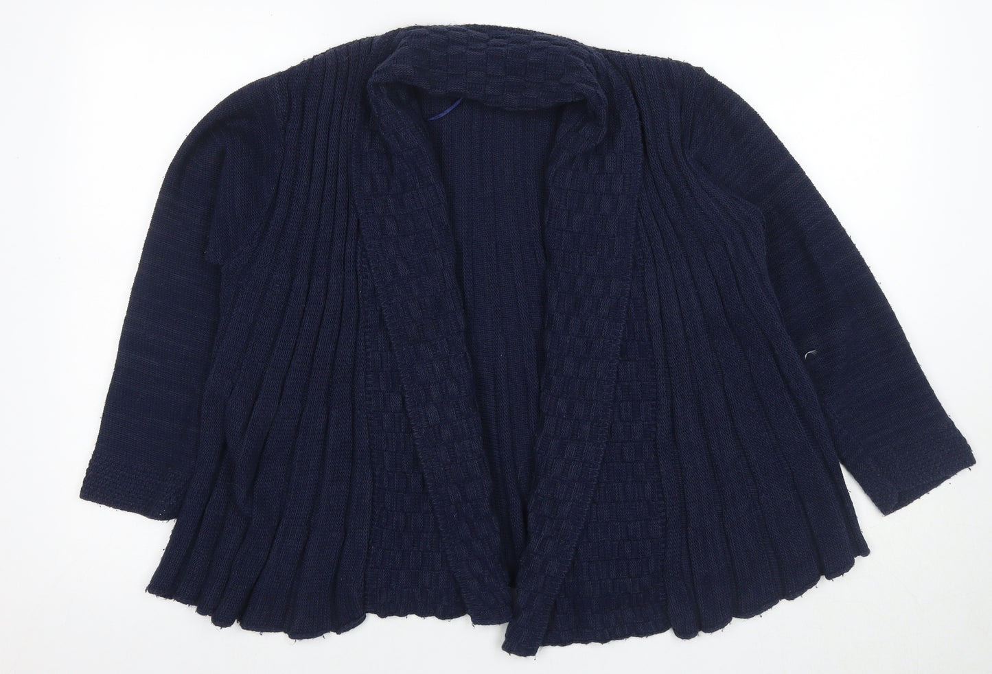Simply Stock Shop Women's M Blue Knit Cardigan