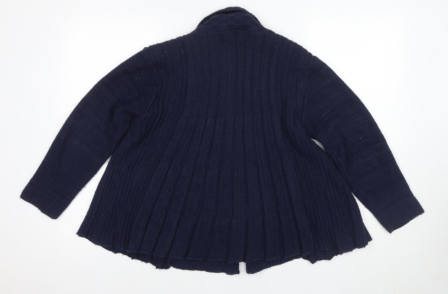 Simply Stock Shop Women's M Blue Knit Cardigan
