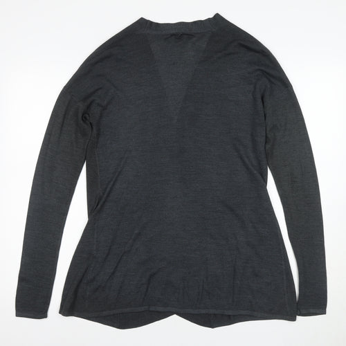 Gap Women's Grey Wrap Jumper M Wool Blend