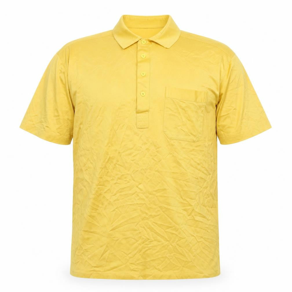Front view of Marks & Spencer Men's Gold Polo Shirt S