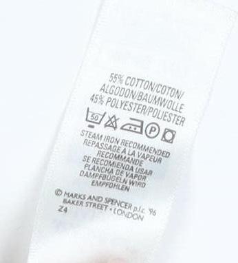 Marks and Spencer Men's Gold Polo Shirt S