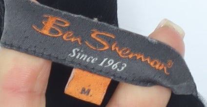 Ben Sherman Men’s Black Cotton Jersey T-Shirt Size M