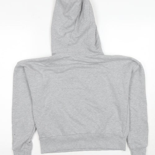 USA Pro Grey Hoodie Unisex Adults Size 8 Pullover