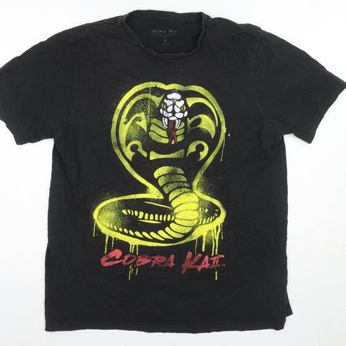 Cobra Kai Men's Black M Graphic Print T-Shirt