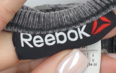 Reebok Women's Grey Halter Tank Top, Size S, Casual