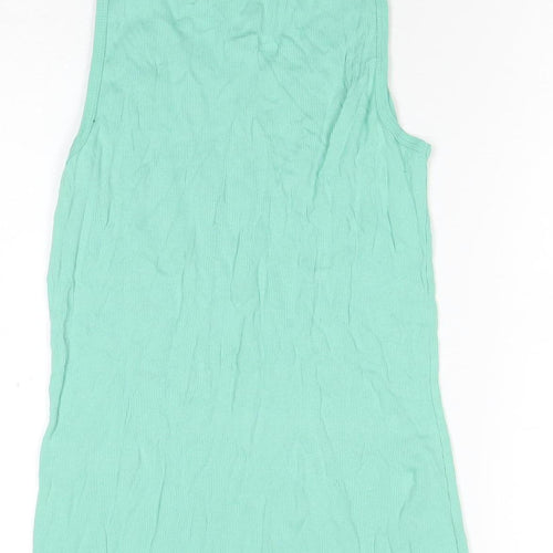 Gap Women's Green XL Basic Tank Top Sleeveless