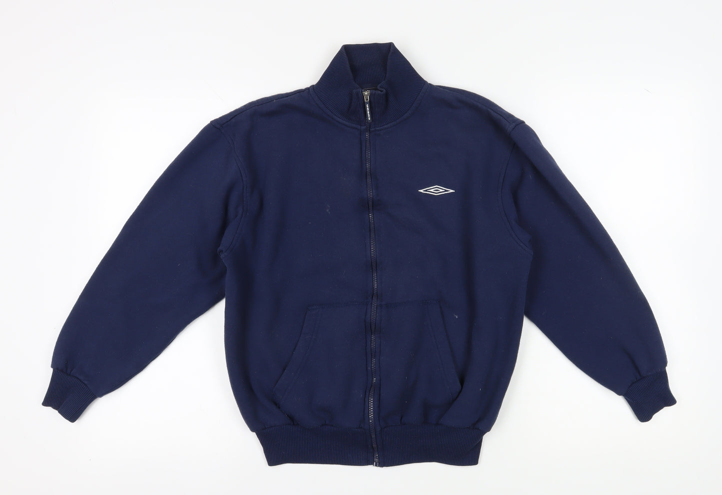 Umbro Boys Blue Full Zip Sweatshirt - Size S