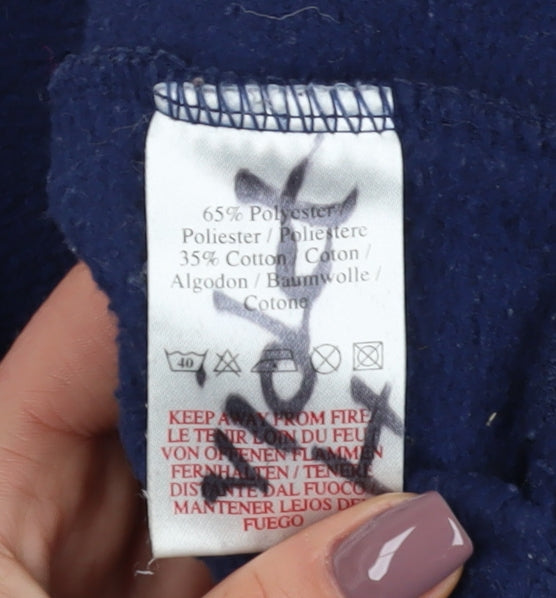 Umbro Boys Blue Full Zip Sweatshirt - Size S