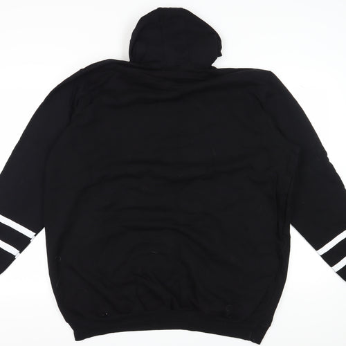Ecko Men's Black 5XL Pullover Hoodie - NASA Logo
