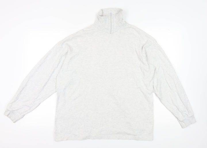 Donnay Men's White Pullover Sweatshirt L Lightweight