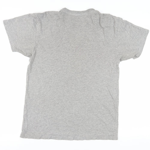 Vans Men's Grey Medium Classic Logo T-Shirt