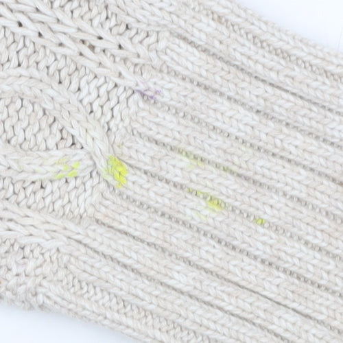 Gap Women's Ivory Cable-Knit Pullover Jumper S