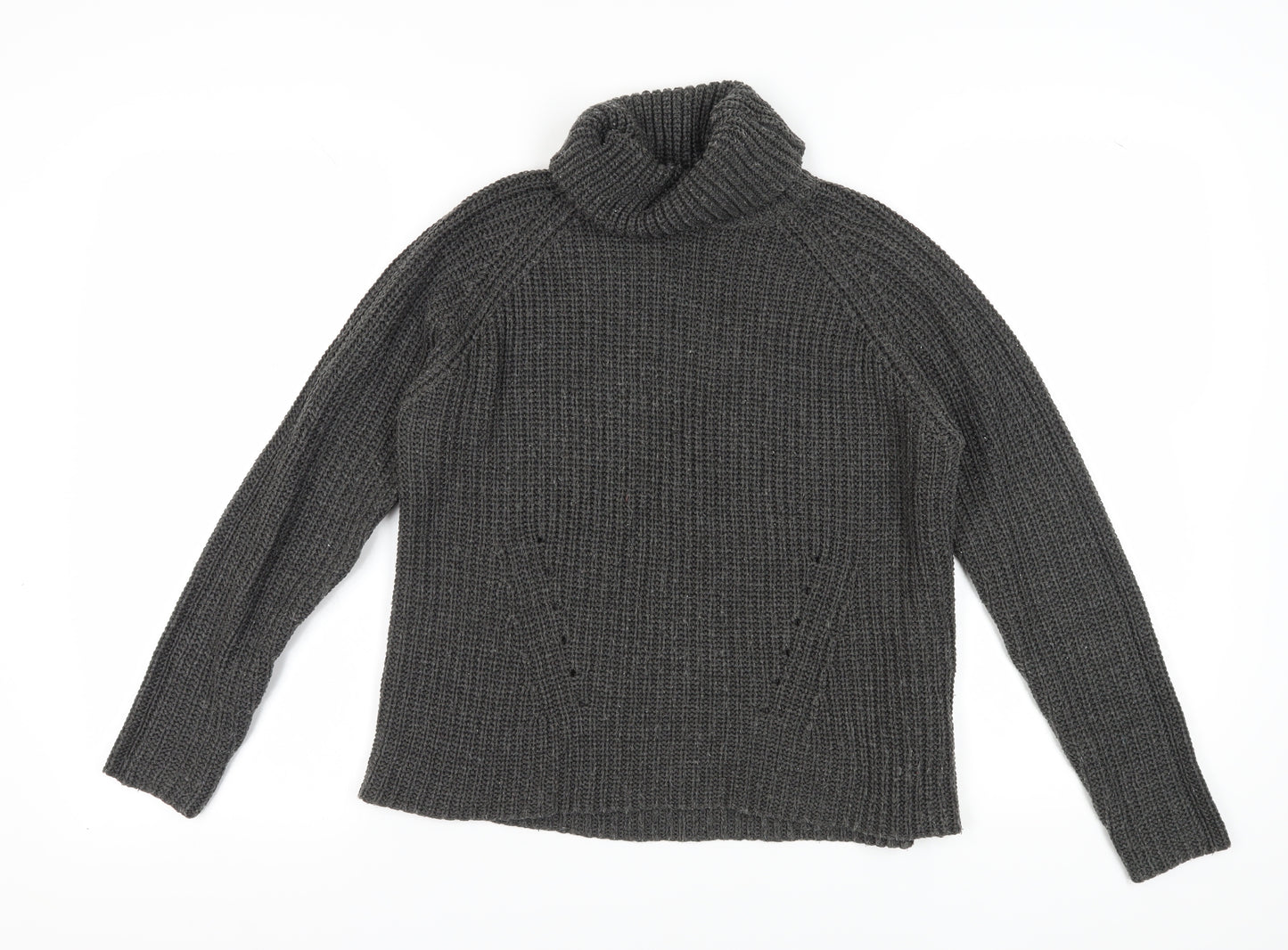 Jacqueline de Yong Grey Pullover Jumper S Women