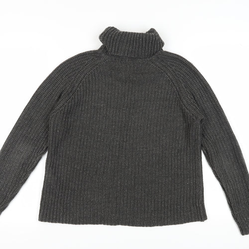 Jacqueline de Yong Grey Pullover Jumper S Women