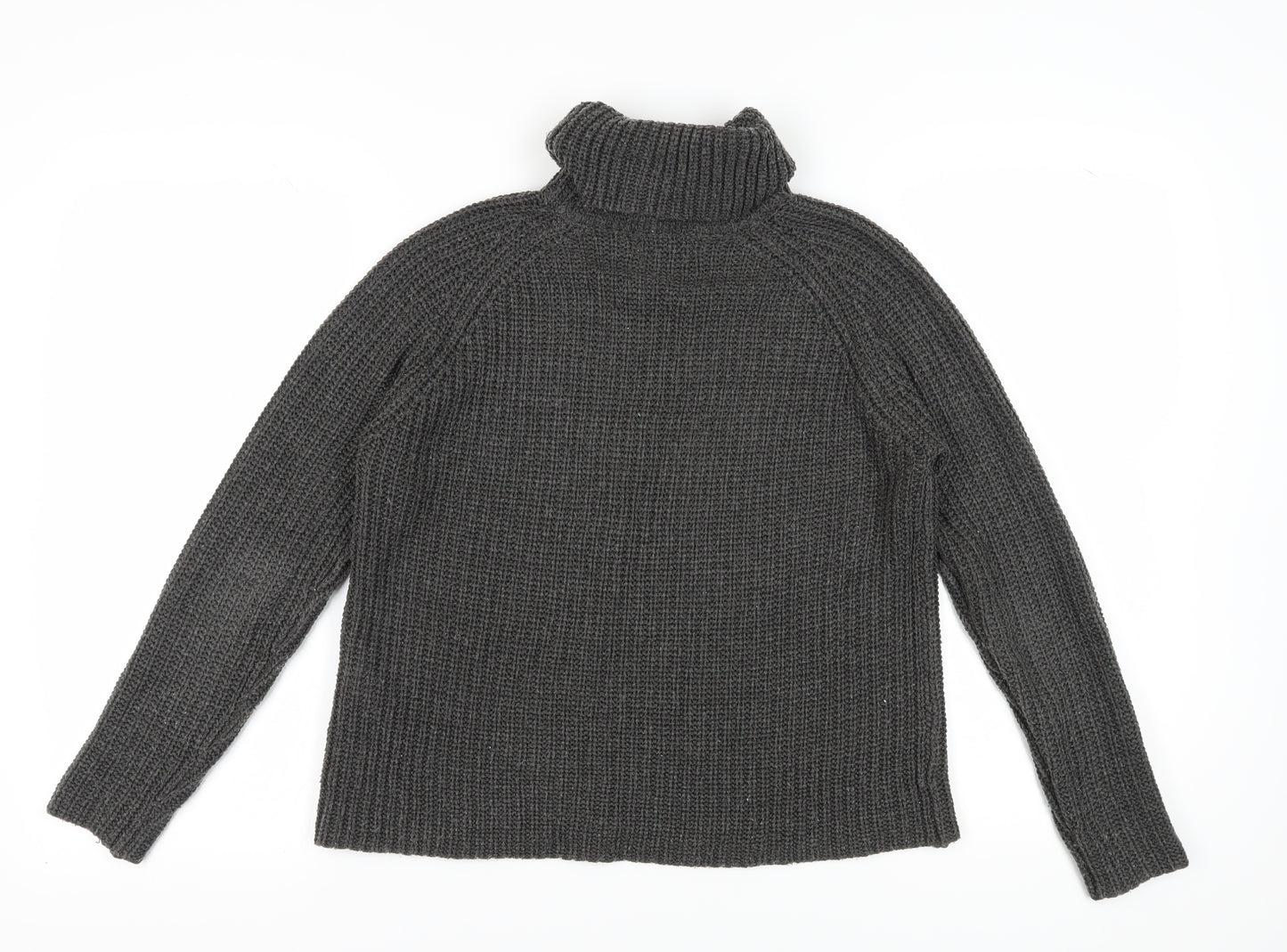 Jacqueline de Yong Grey Pullover Jumper S Women