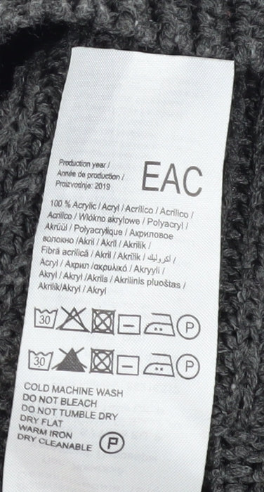 Jacqueline de Yong Grey Pullover Jumper S Women