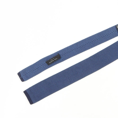 Ted Baker Men's Blue Knit Geometric Tie