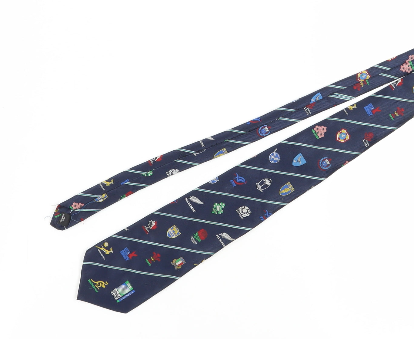 Official Licensed Men's Multicoloured Rugby Tie