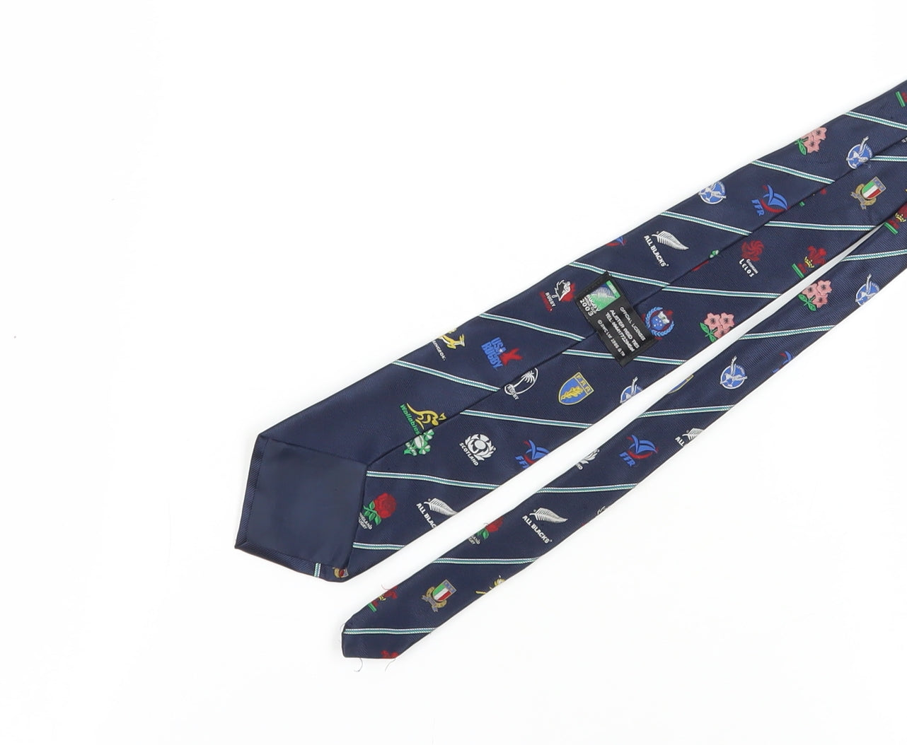 Official Licensed Men's Multicoloured Rugby Tie