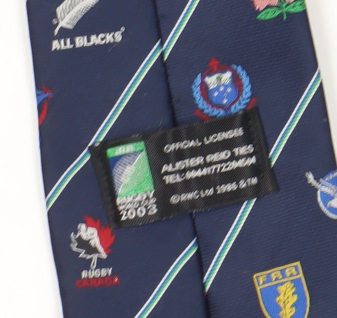 Official Licensed Men's Multicoloured Rugby Tie
