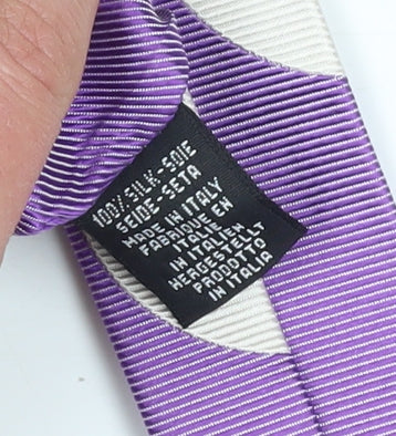Paul Smith Men's Purple Polka Dot Silk Tie