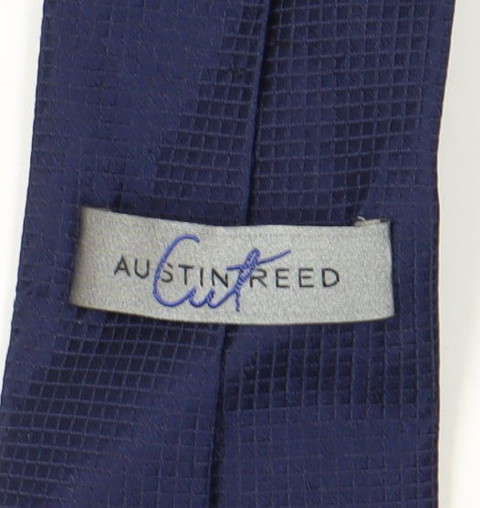 Austin Reed Men's Blue Geometric Silk Tie