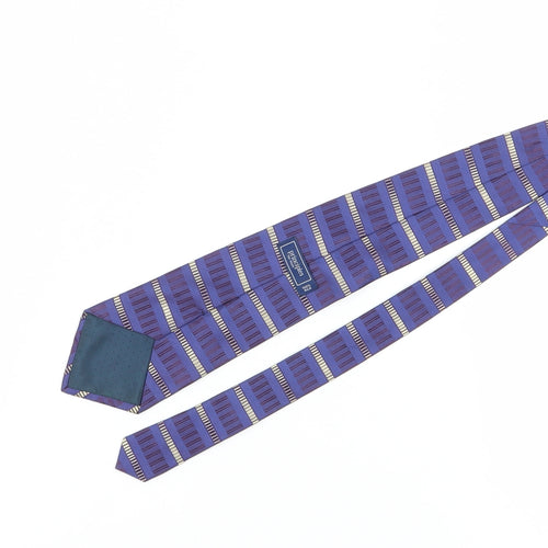 Principles for Men Blue Striped Silk Tie
