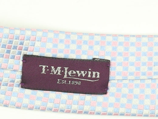 T.M.Lewin Men's Multicoloured Silk Tie